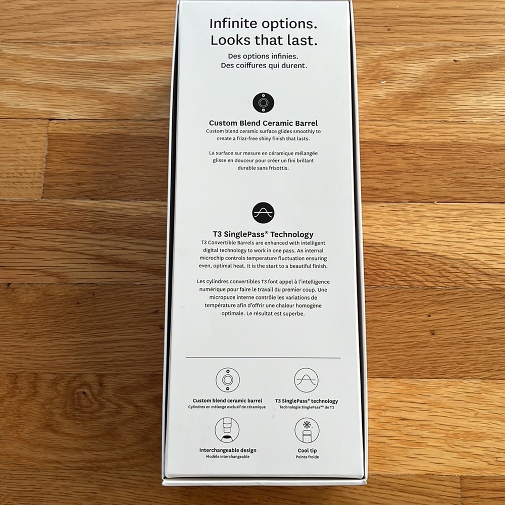 New in Box T3 Hair Curler, Undone Waves. 1 Inch Barrel Never opened. - Picture 7 of 15